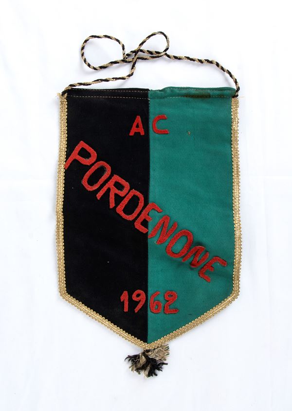 Football, Italy, AC PORDENONE 1962 pennant