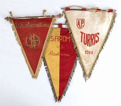 Calcio, Italia, Lotto 3 Gagliardetti