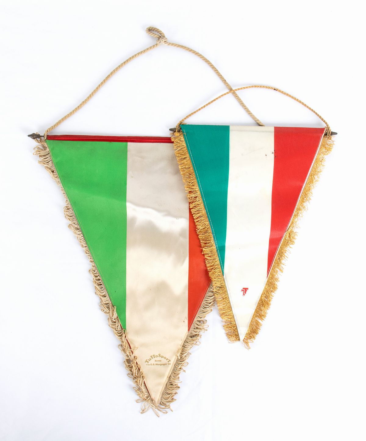 Calcio, Italia, Due Gagliardetti