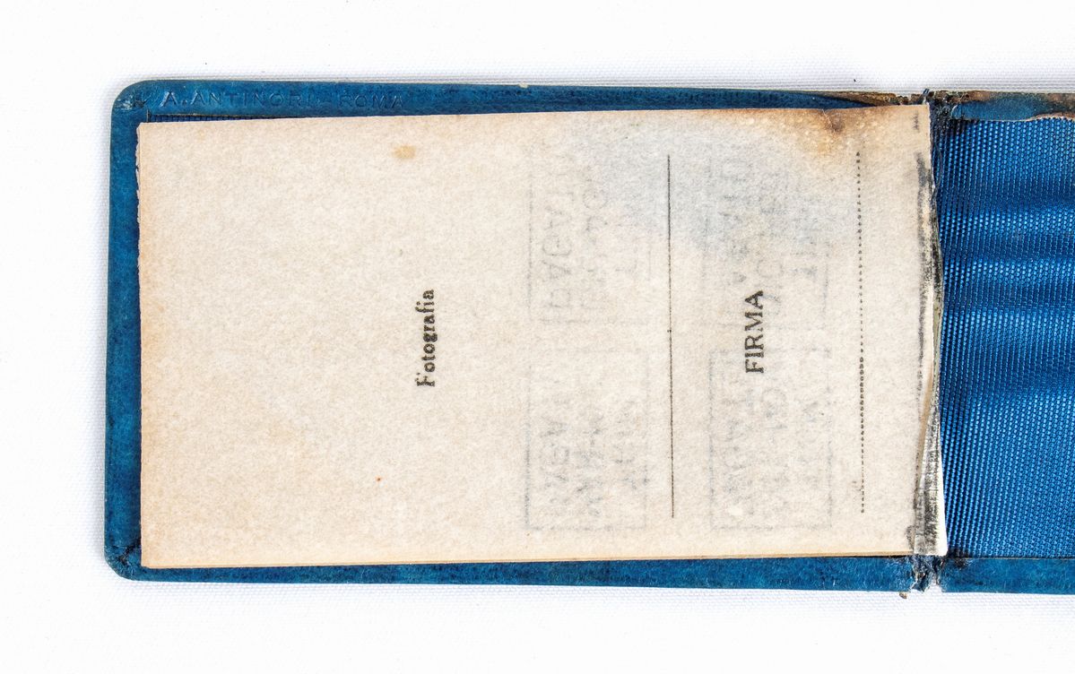 Calcio, Italia, tessera SS LAZIO