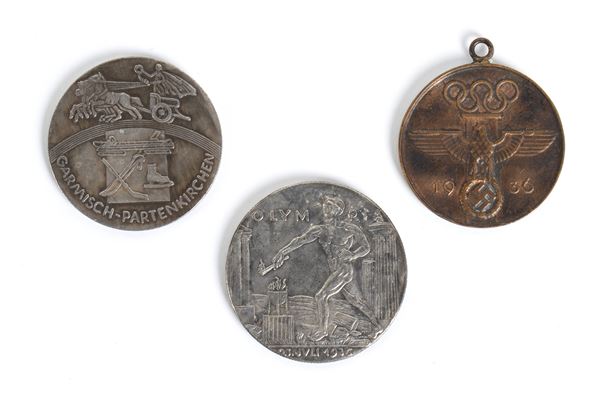 Olympics, Berlin 1936, lot of three medals