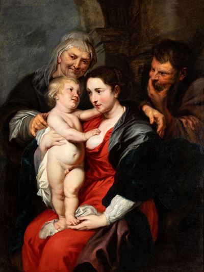 Sacra Famiglia con Sant'anna