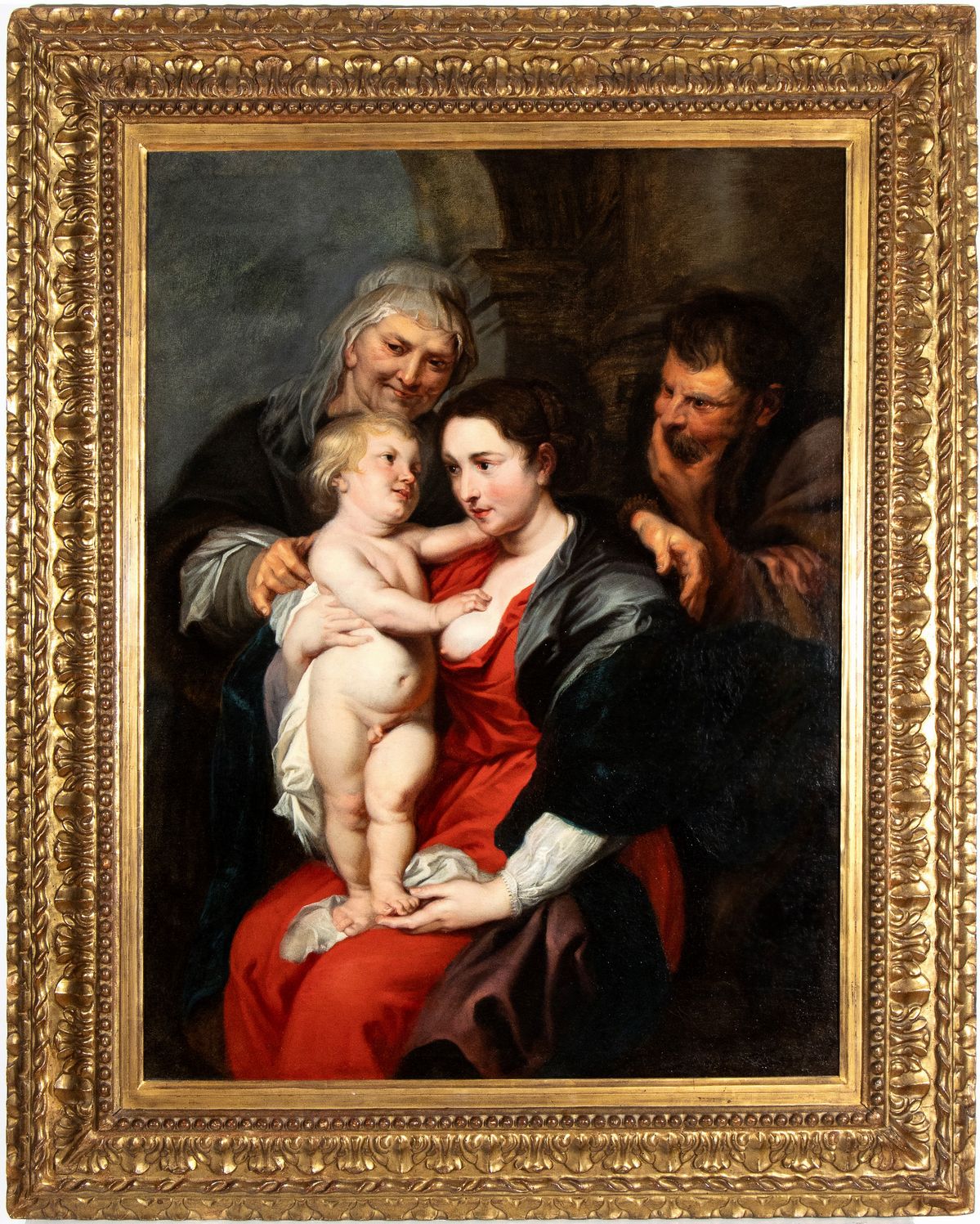Peter Paul Rubens - Sacra Famiglia con Sant'anna