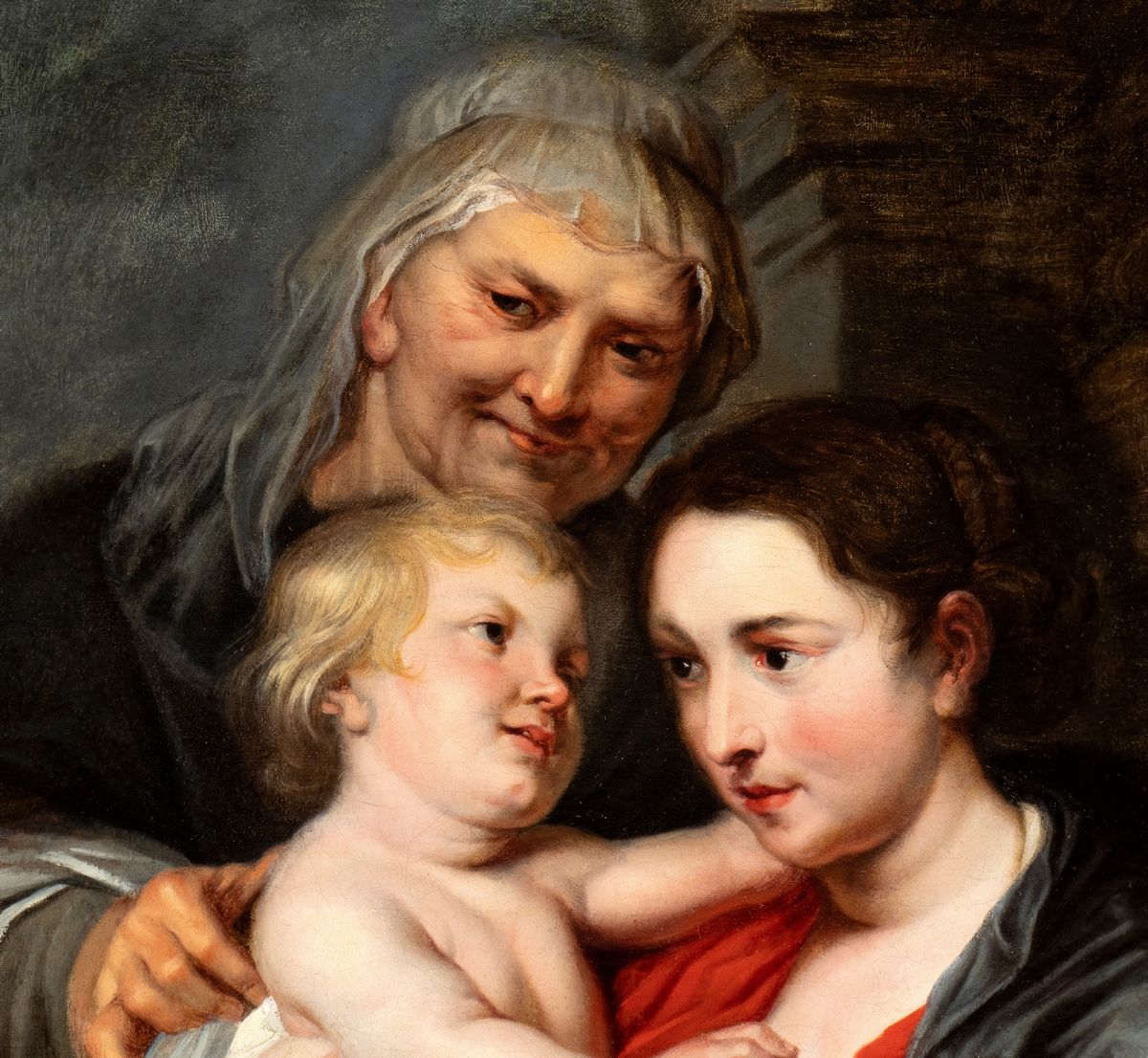 Peter Paul Rubens - Sacra Famiglia con Sant'anna