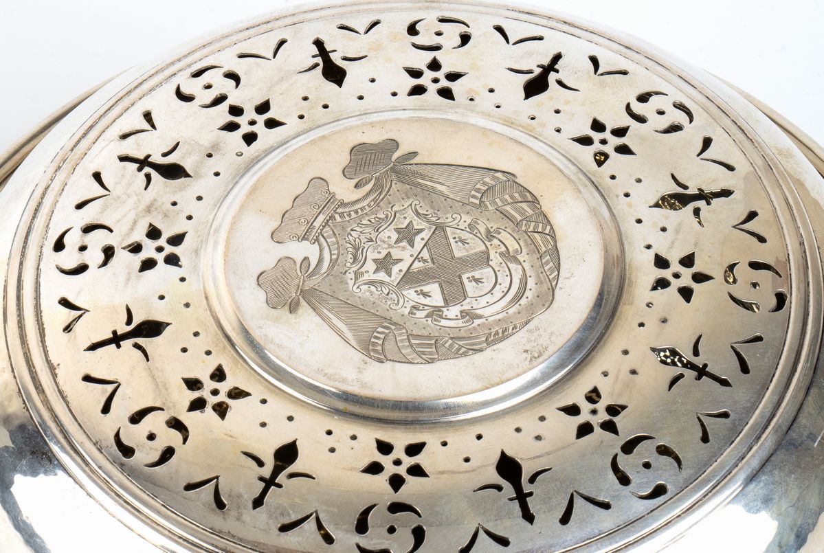 Scaldaletto Italiano in Argento - Periodo Fascista, 1935-1945
