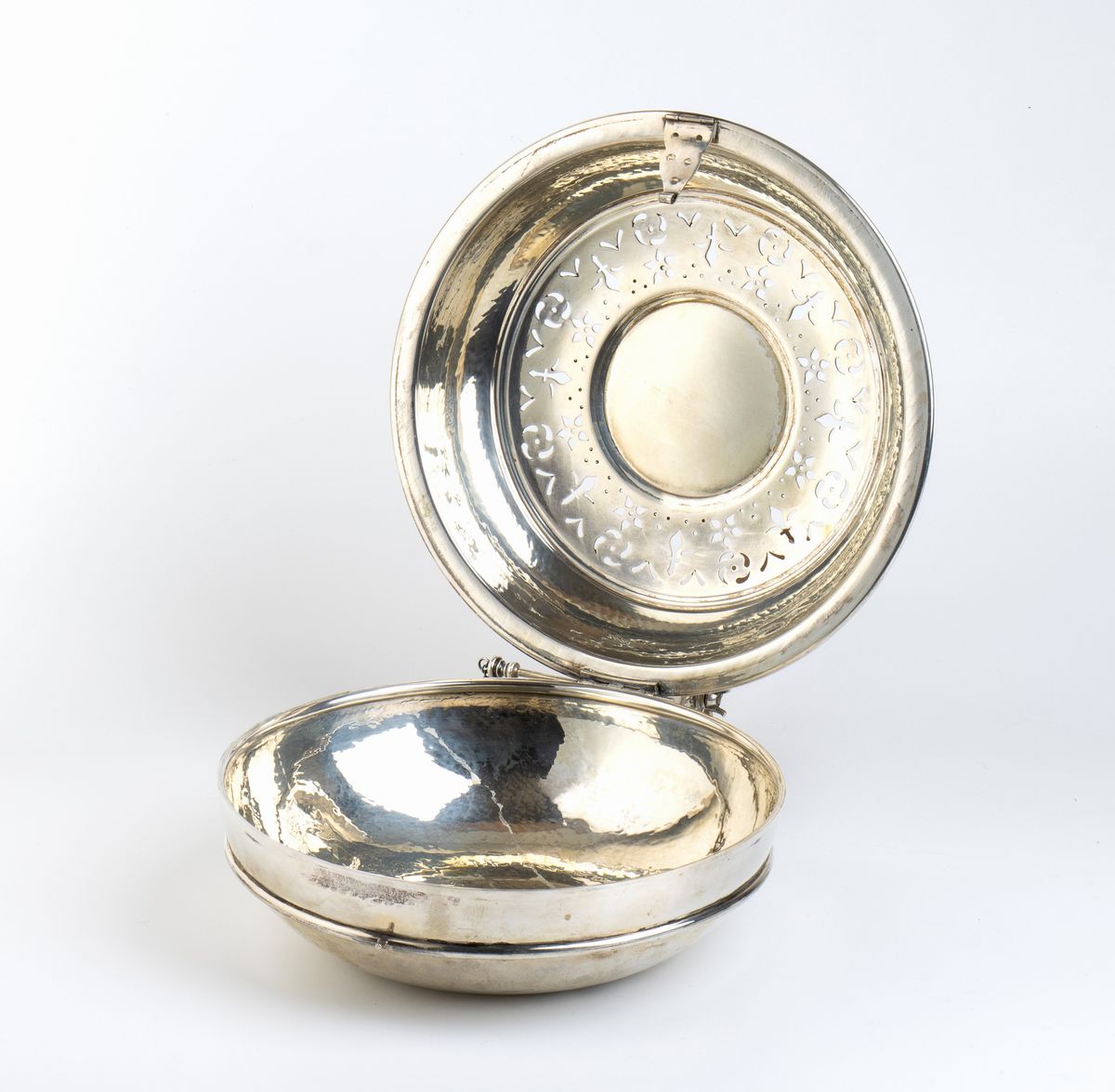 Scaldaletto Italiano in Argento - Periodo Fascista, 1935-1945