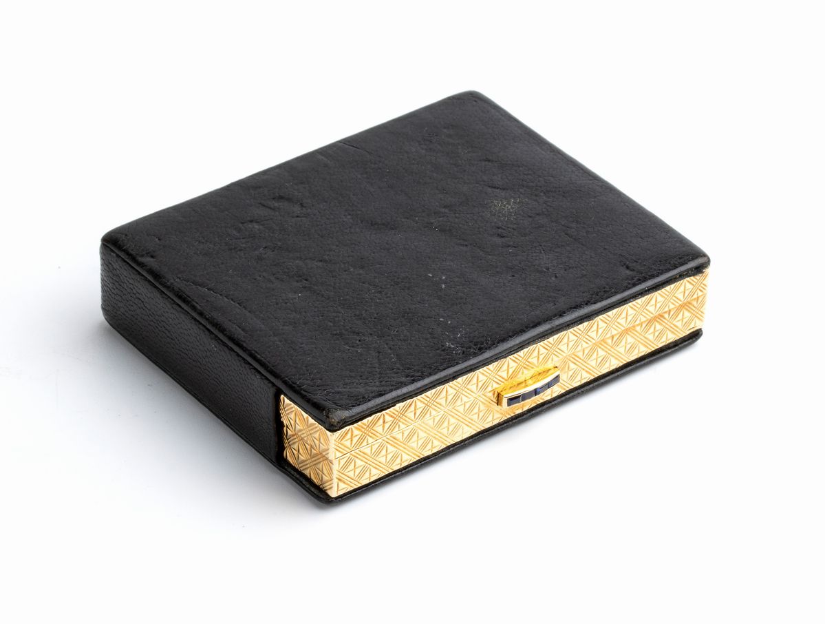 BULGARI: porta cipria in oro 18K, anni ' 40