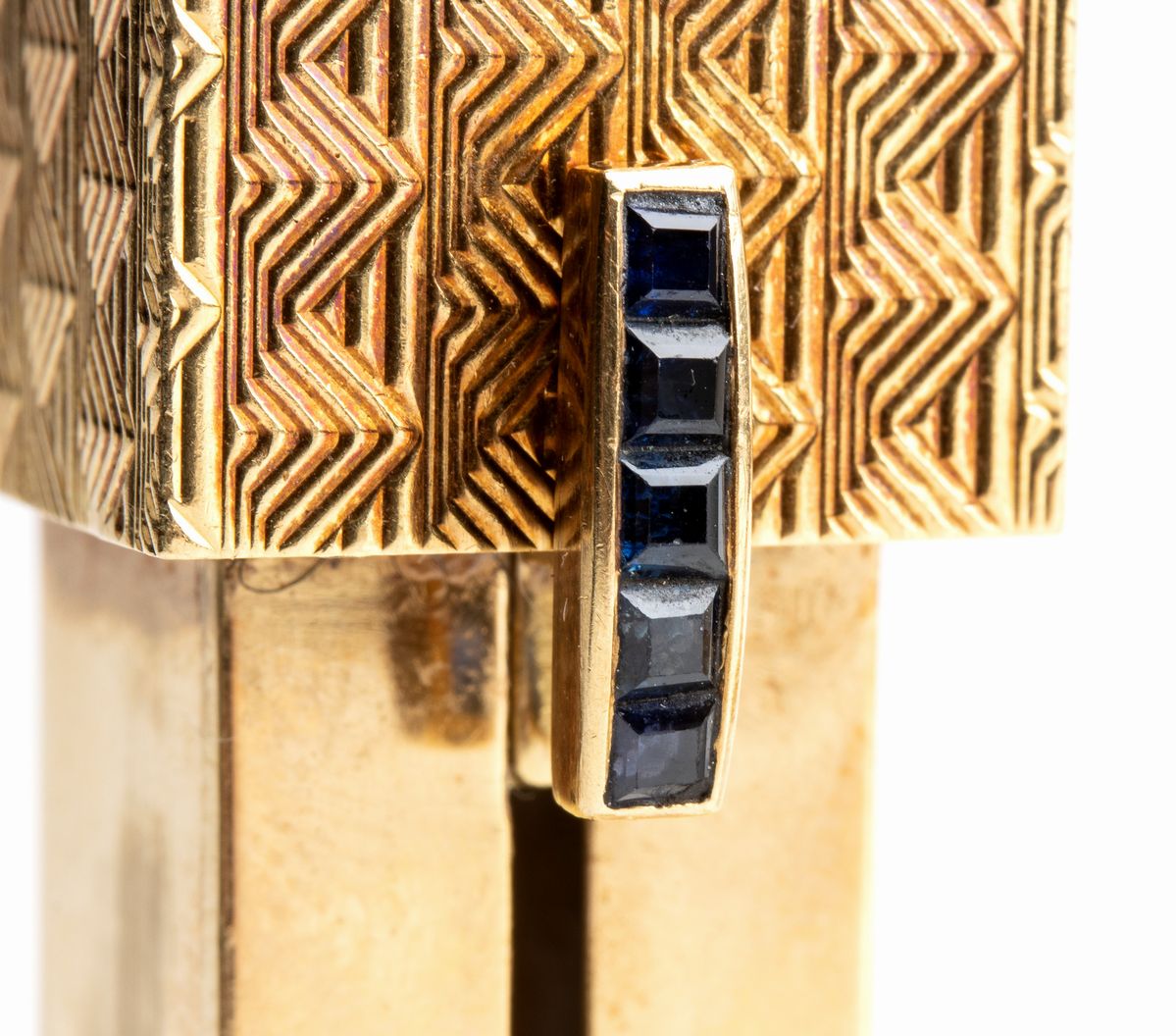 BULGARI: porta rossetto in oro 18K, anni '40