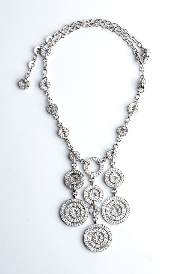 BULGARI, Astral collection: gold necklace with diamonds