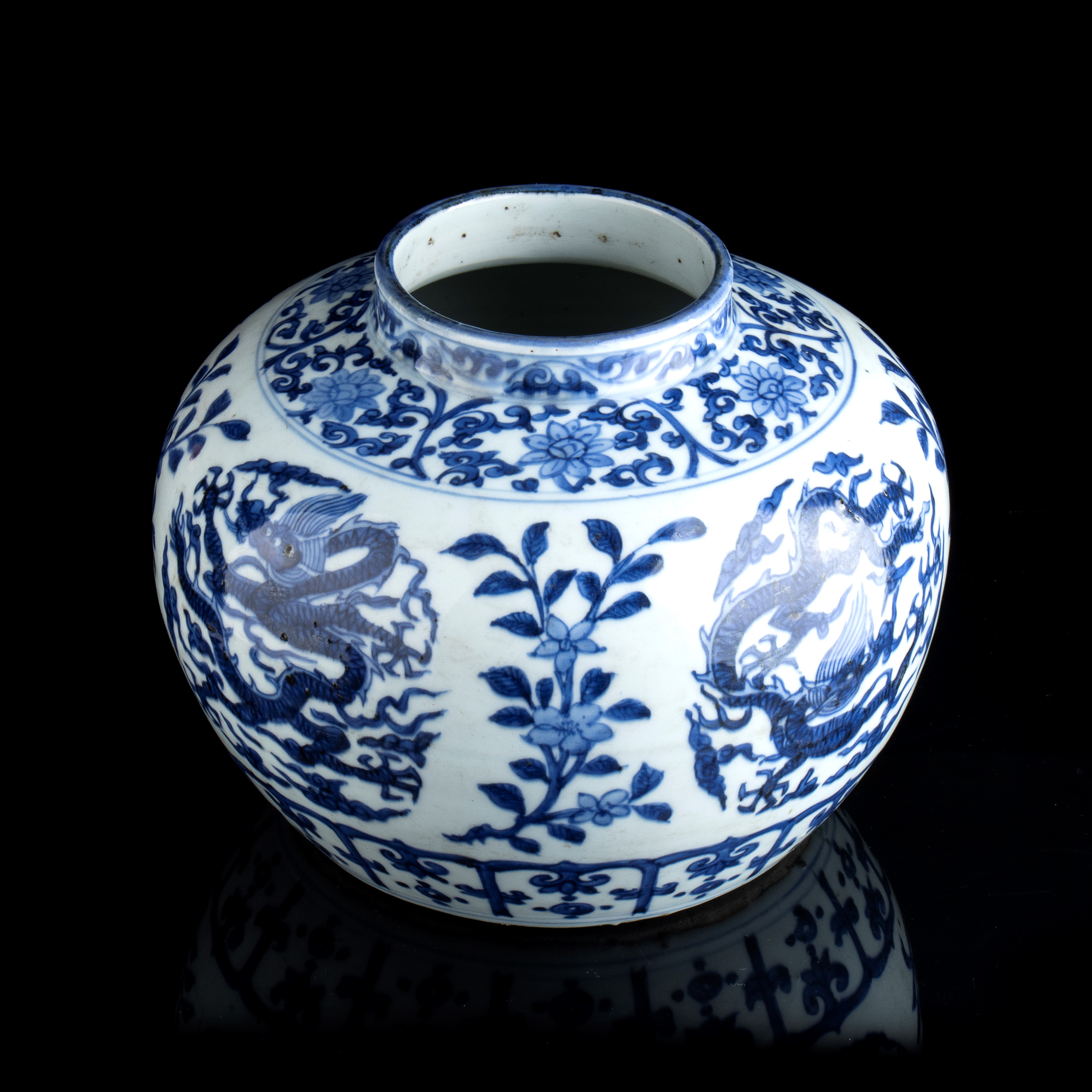 Giara in Porcellana 'bianco e Blu'