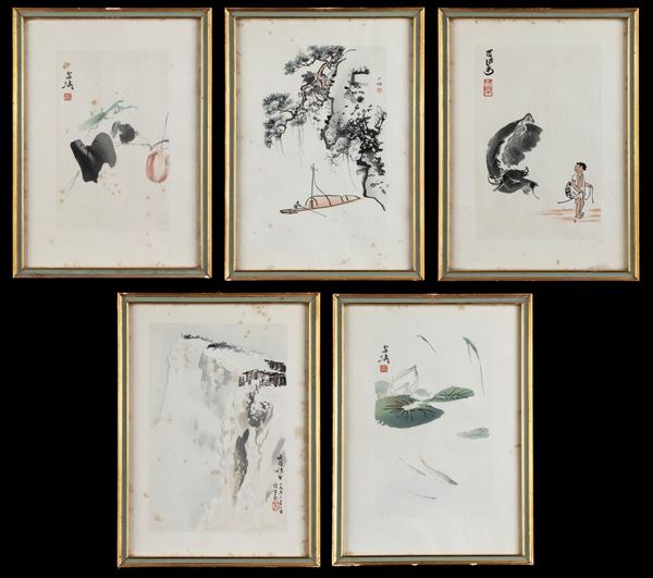 FIVE PRINTS
