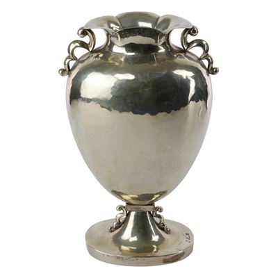 Vaso Ad Anfora in Argento 800/1000