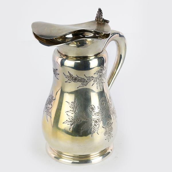 Jug in 800/1000 silver