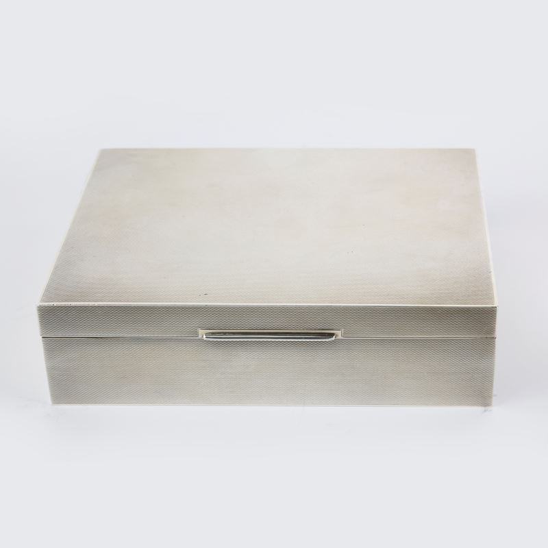 Scatola in Argento e Legno