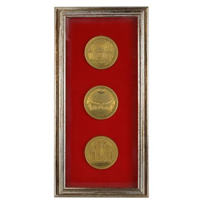 Lotto di 3 Medaglie in Bronzo