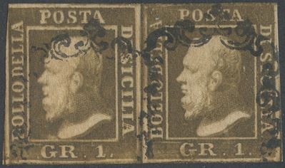 Sicilia - 1gr. II Tav. con Doppia Incisione
