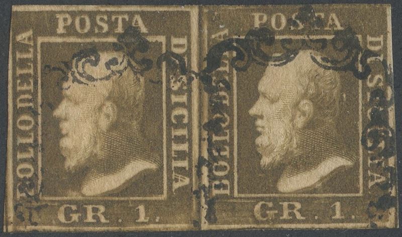 Sicilia - 1gr. II Tav. con Doppia Incisione