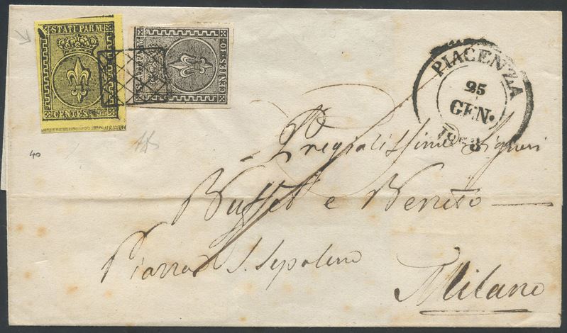 Ducato di Parma - Storia Postale