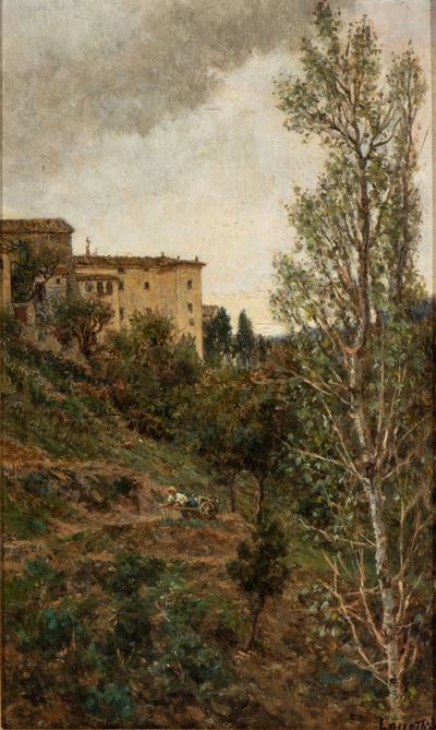 Paesaggio con Carruolante