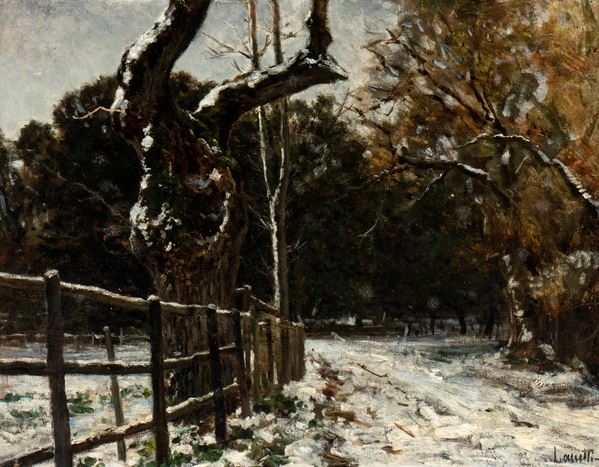 VALERIO LACCETTI - Snowy landscape