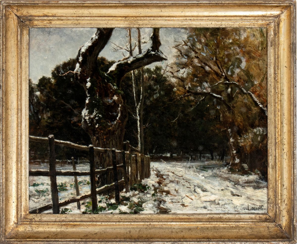 Valerio Laccetti - Paesaggio Innevato