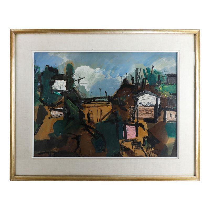 Giorgio Celiberti - Paesaggio del Lazio