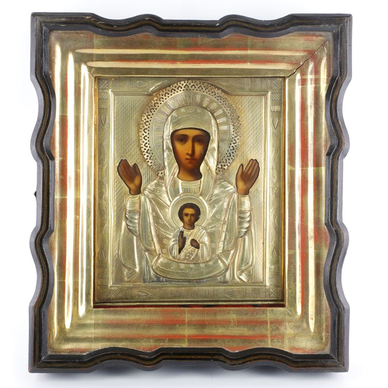 Madonna con Bambino, Icona