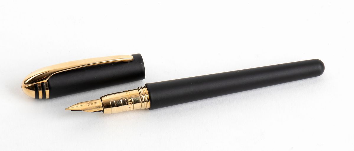 Bulgari: Penna Stilografica, Pennino in Oro 18k, Anni '90