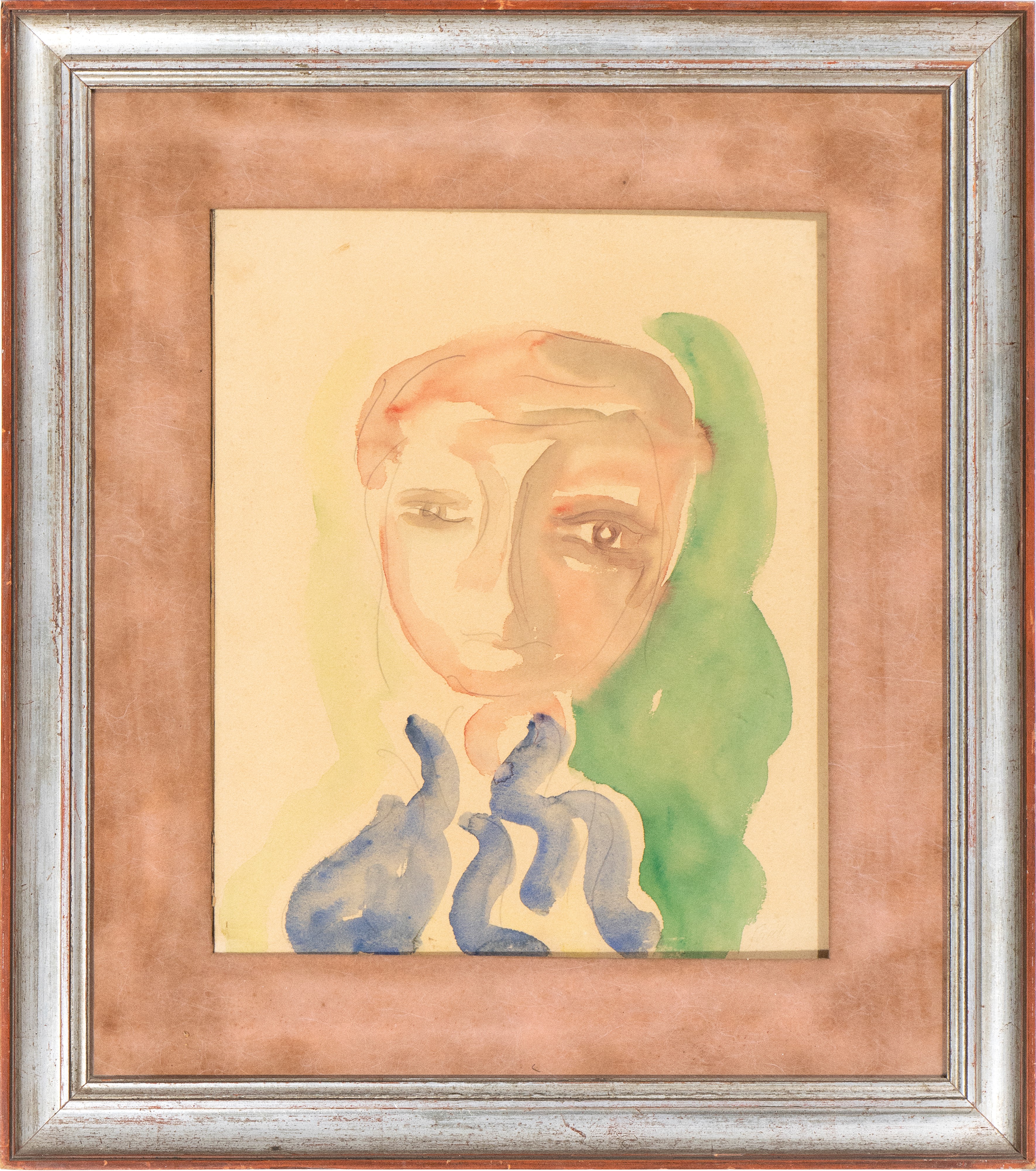 Virgilio Guidi - Ritratto Femminile
