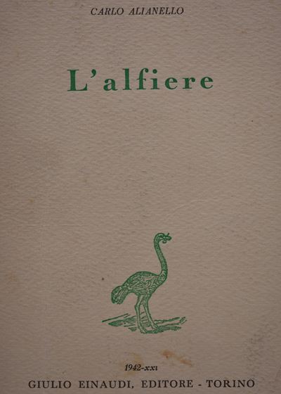 Alianello, Carlo. L’alfiere. 1942.