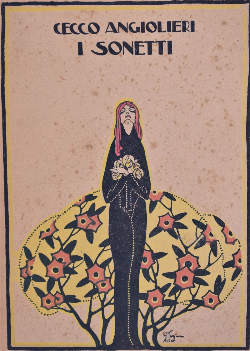 Angiolieri, cecco.I Sonetti. 1923.