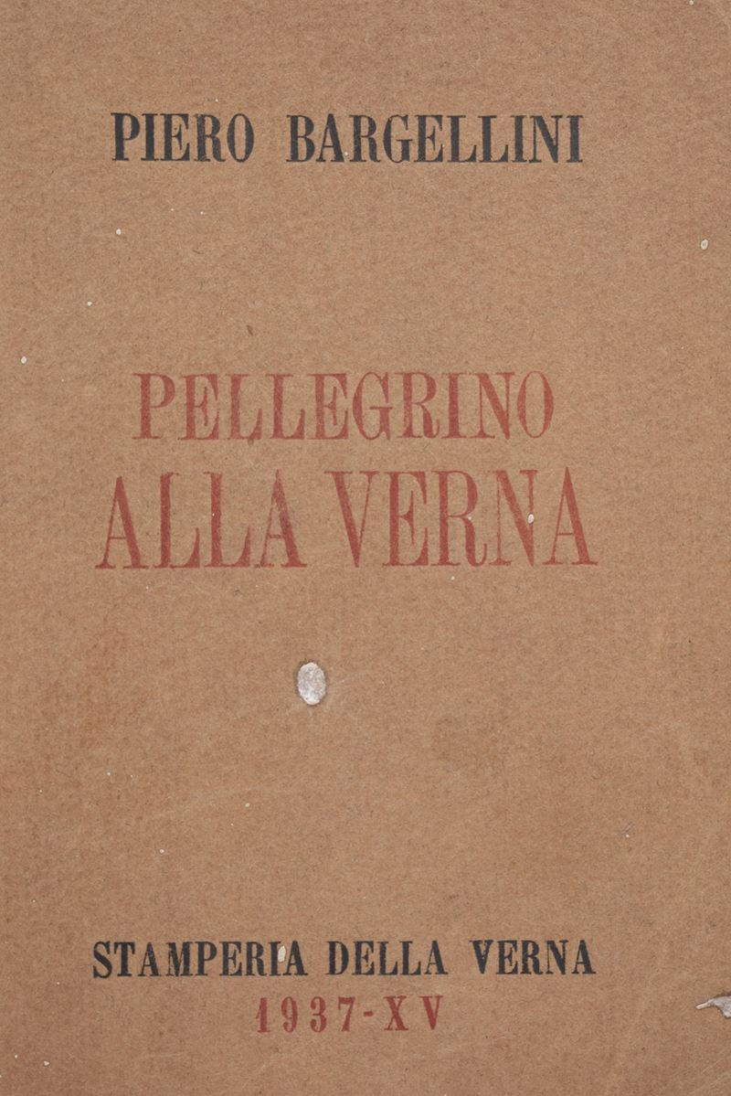 Bargellini, Piero. Pellegrino alla Verna. 1937.