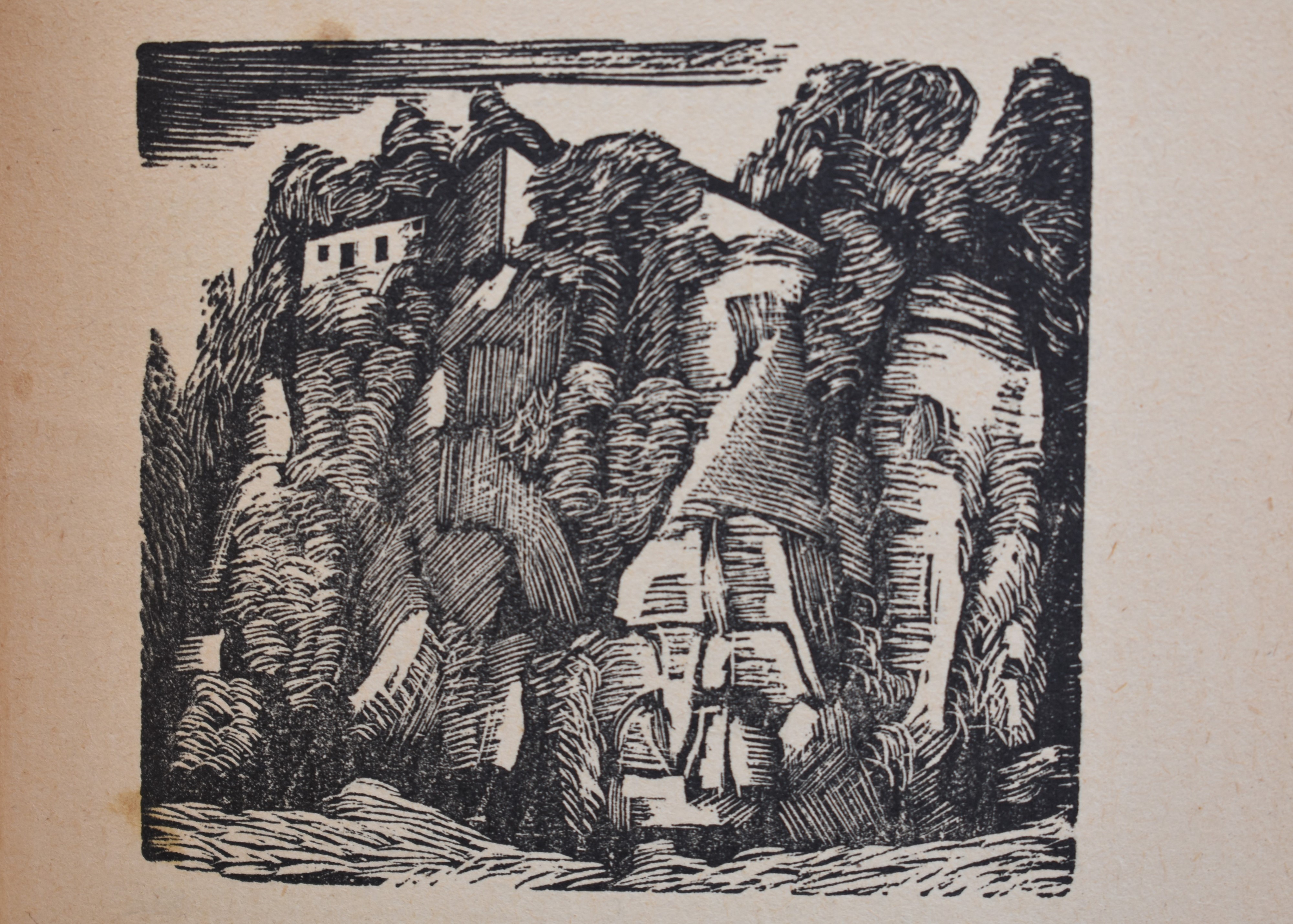Bargellini, Piero. Pellegrino alla Verna. 1937.