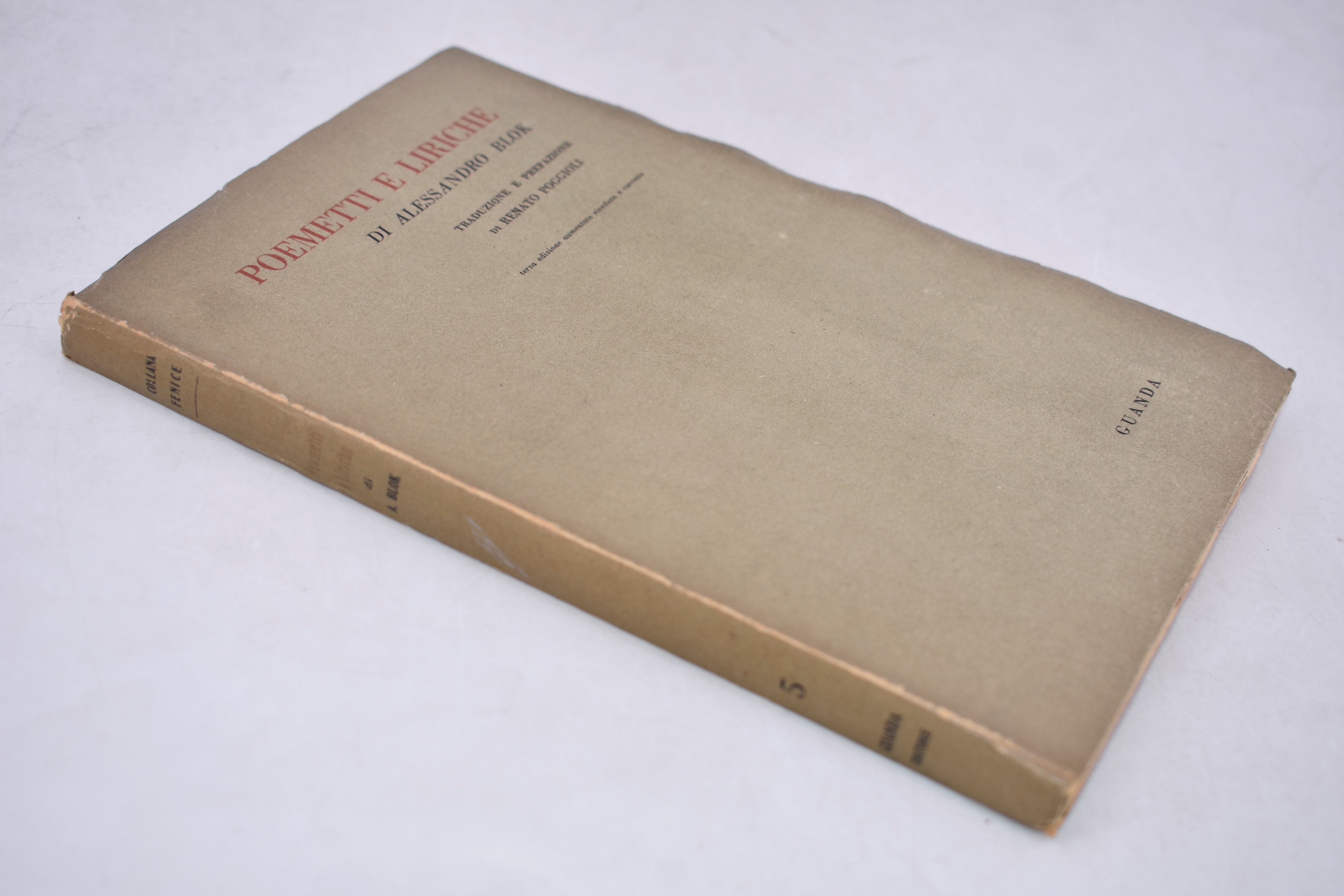 Blok, Alessandro. Poemetti e Liriche. 1947.