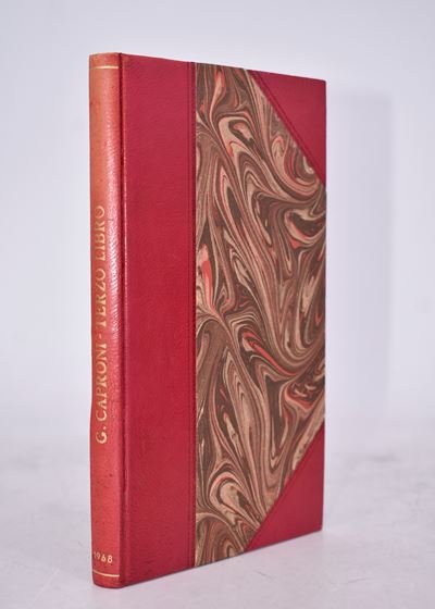 Caproni, Giorgio. il “terzo Libro” e Altre Cose. 1968.