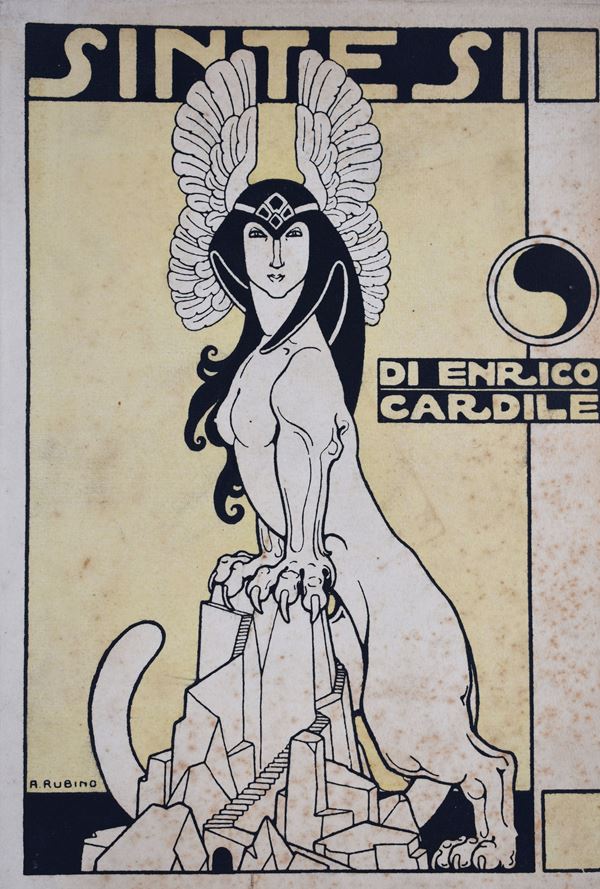 CARDILE, Enrico. SINTESI. 1923.  - Auction Ancient and rare books, italian first editions of 20th century - Bertolami Fine Art - Casa d'Aste