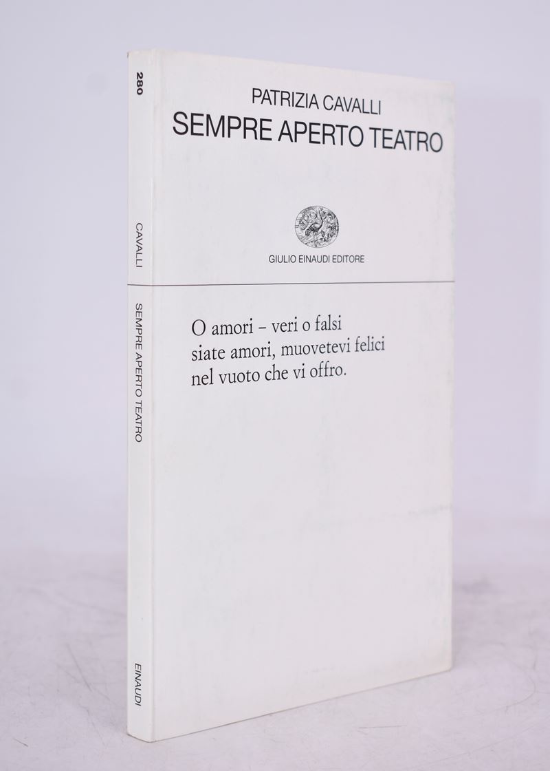 Cavalli, Patrizia. Sempre Aperto Teatro. 1999.