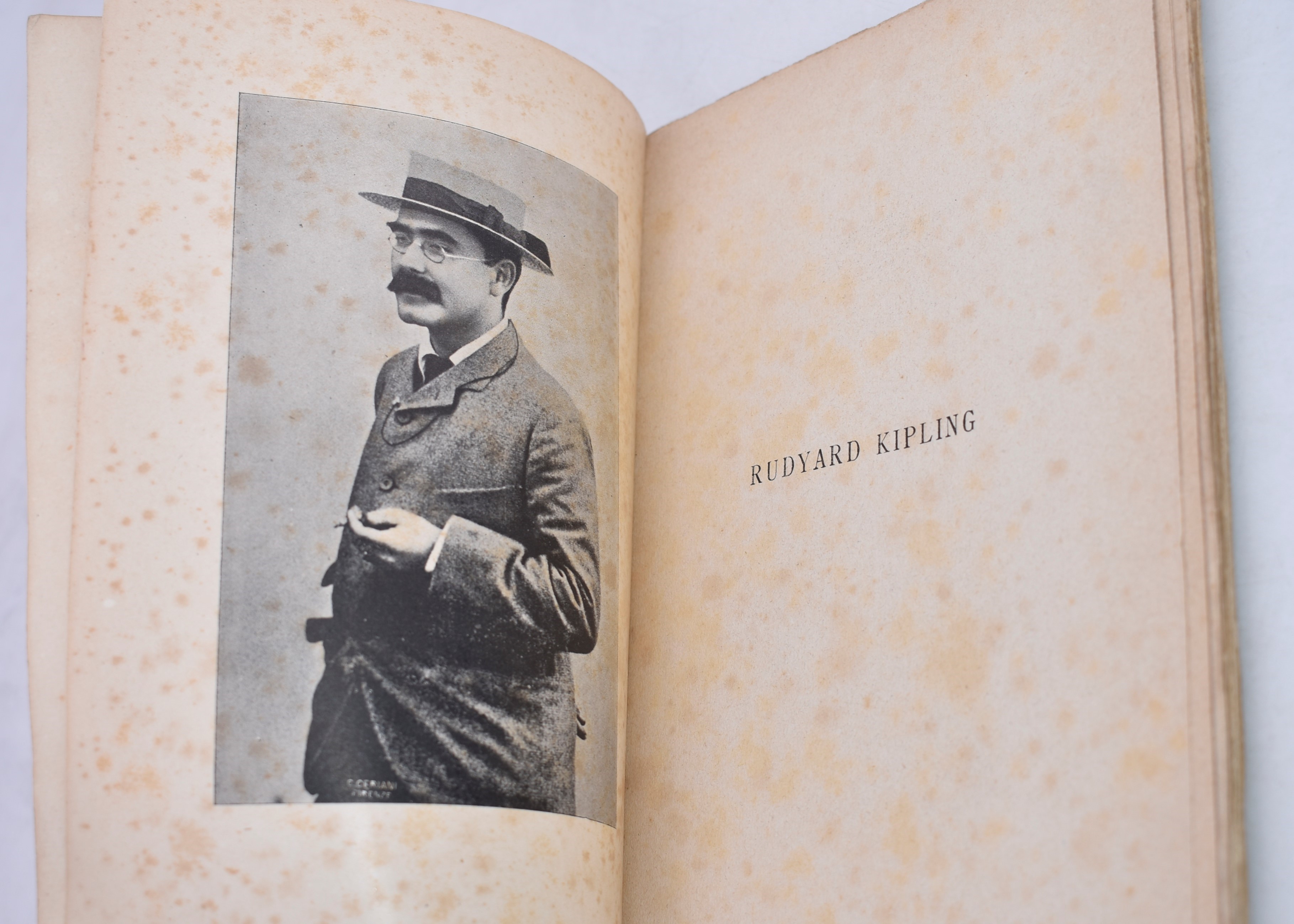 Cecchi, Emilio. Rudyard Kipling. 1910.