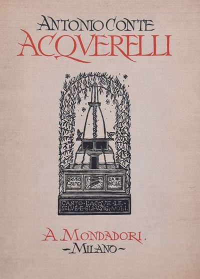 Conte, Antonio. Acquerelli. 1930.