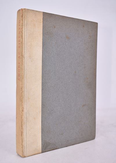 De Bosis, Adolfo. Amori Ac Silentio e le Rime Sparse. 1914.
