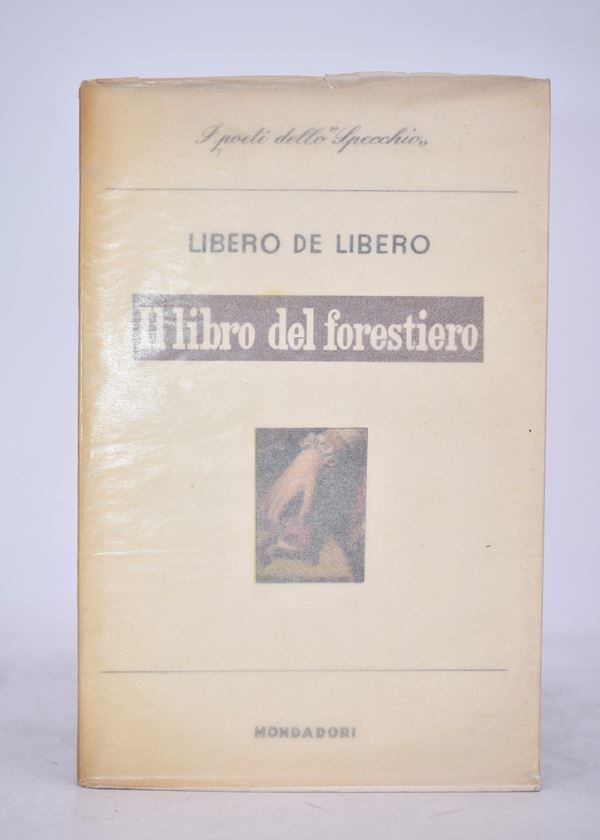 DE LIBERO, Libero. IL LIBRO DEL FORESTIERO. 1946.