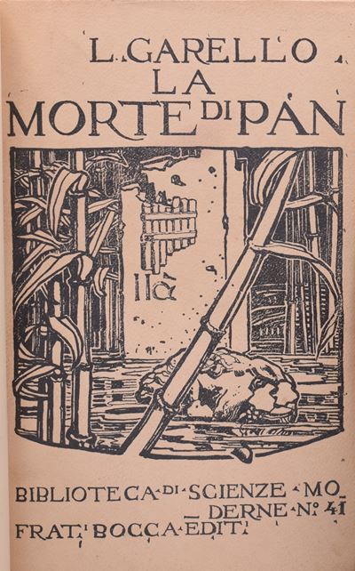 Garello, Luigi. la Morte di Pan. Psicologia Morale del Mito. 1908.