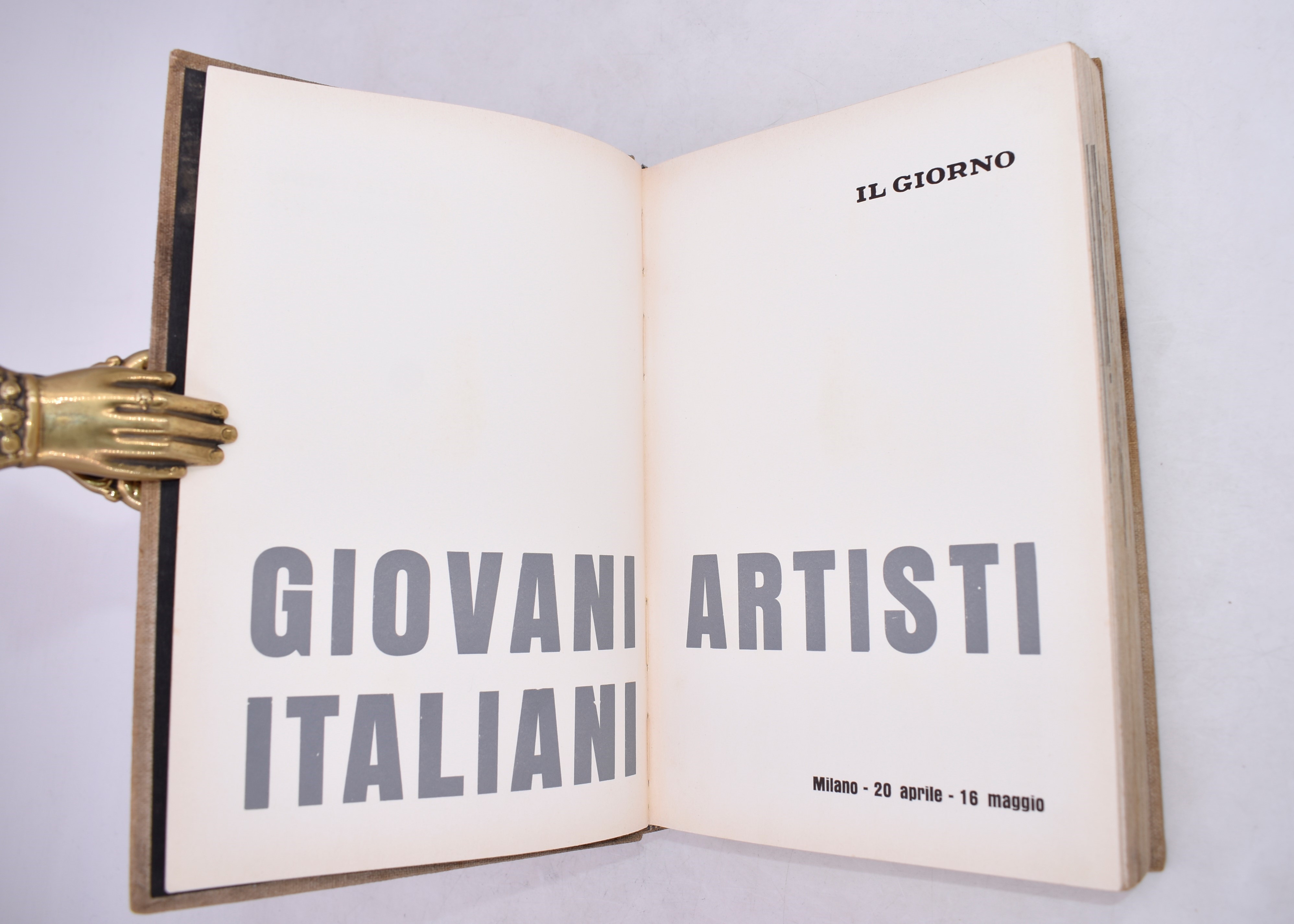 Giovani Artisti Italiani. 1958.