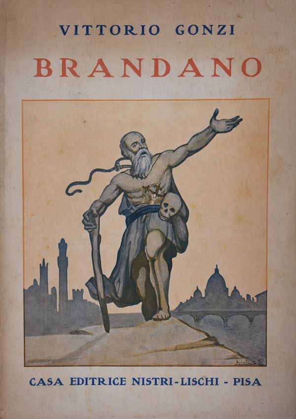 GONZI, Vittorio. BRANDANO. 1935.  - Auction Ancient and rare books, italian first editions of 20th century - Bertolami Fine Art - Casa d'Aste