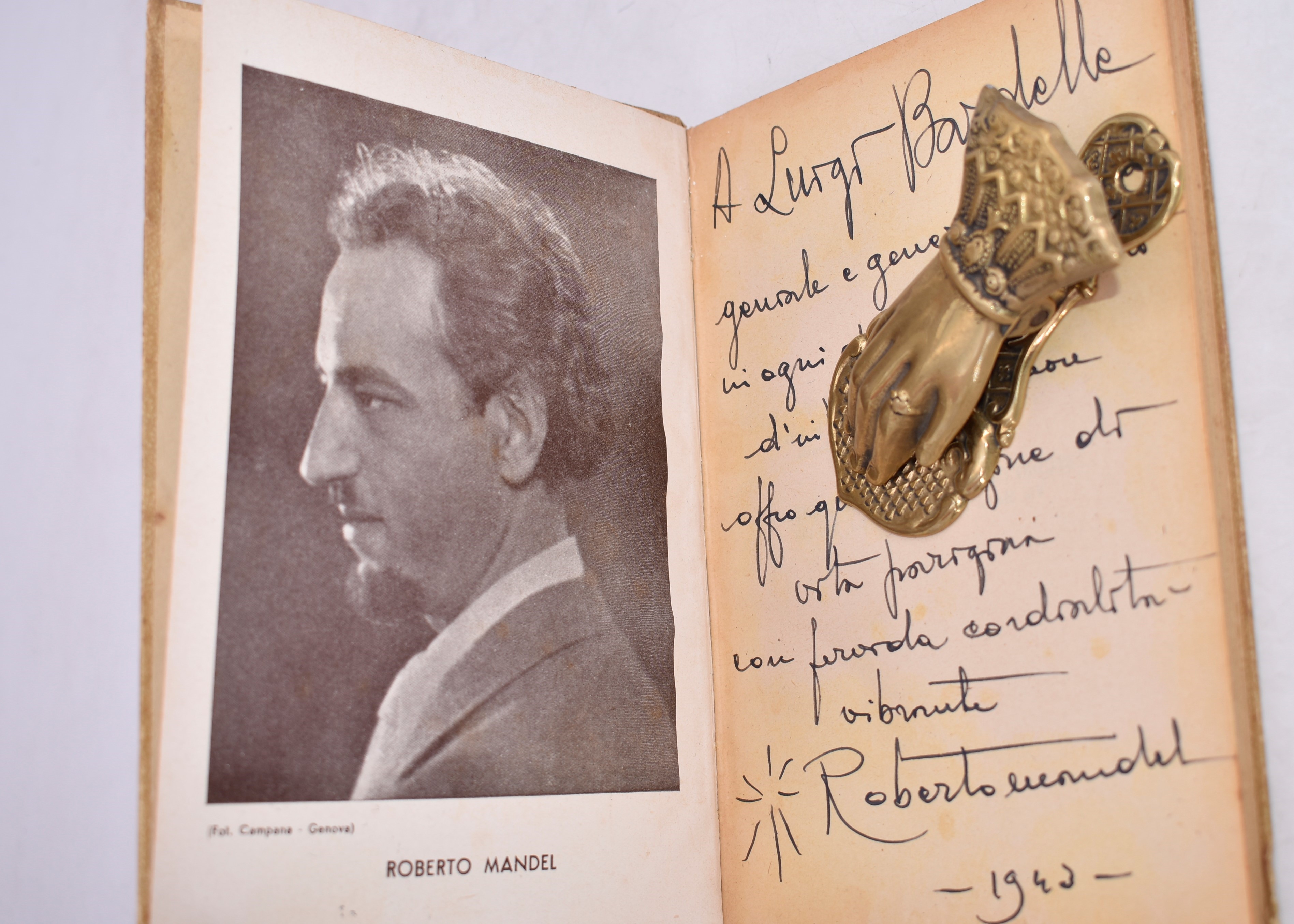 Mandel, Roberto. Fatalità. Romanzo. 1943.