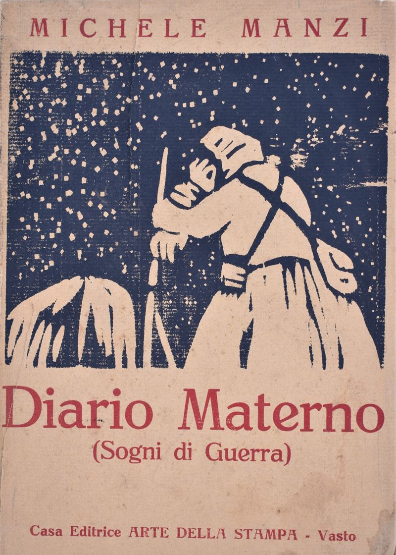 Manzi, Michele. Diario Materno (sogni di Guerra). 1919.