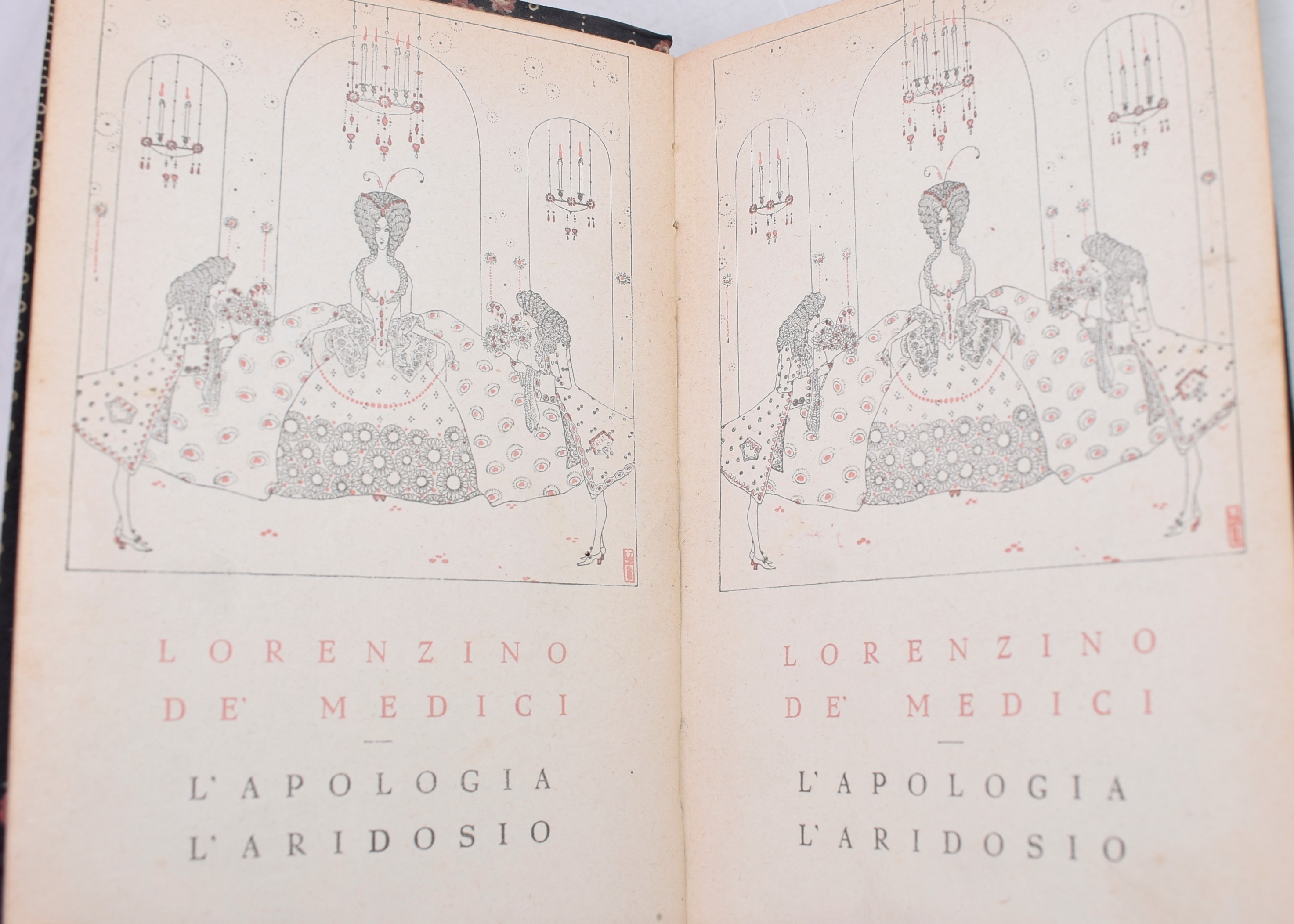 Medici, Lorenzino De’. L'apologia / L'aridosio. [1914 Ca].