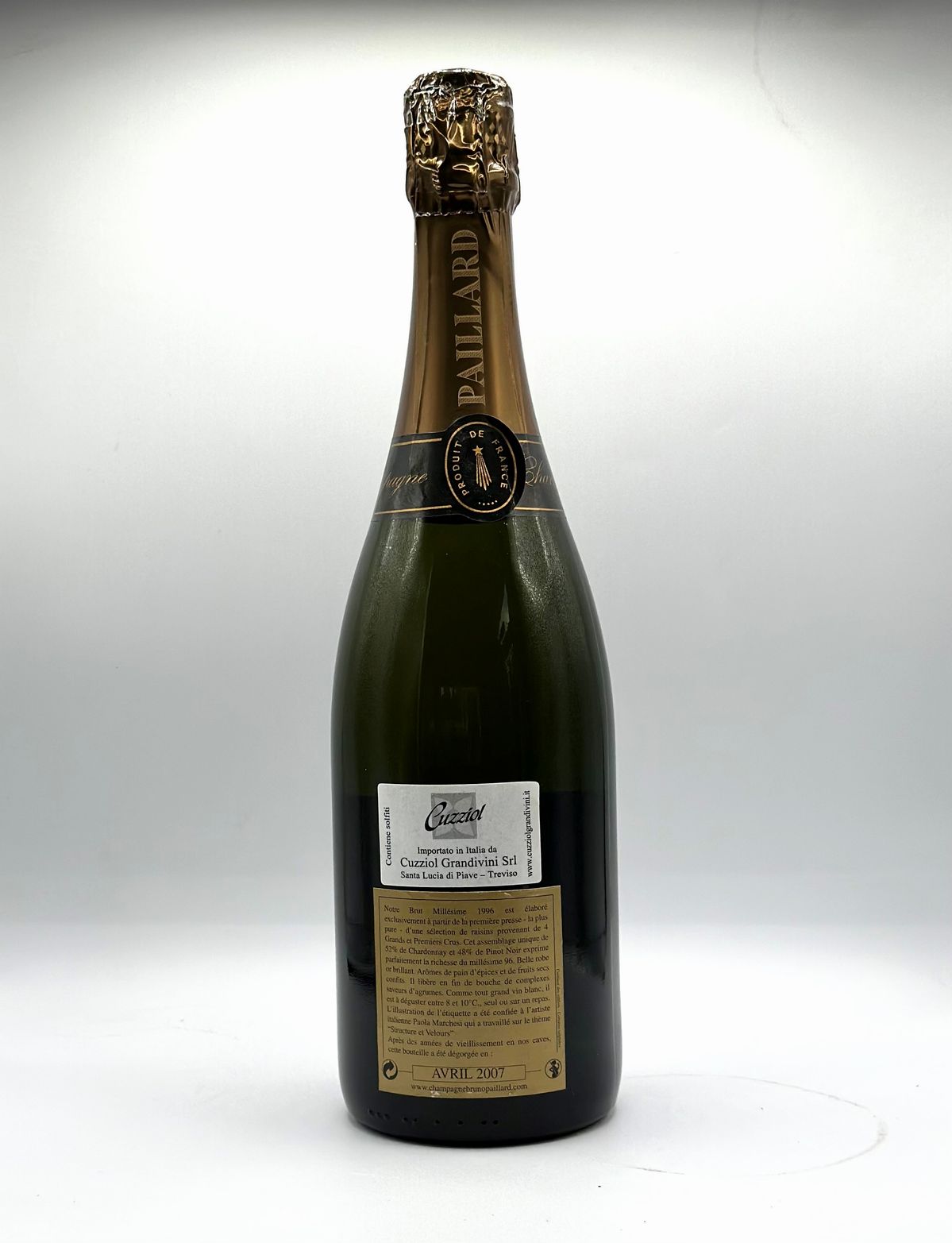Bruno Paillard Assemblage Vintage 1996