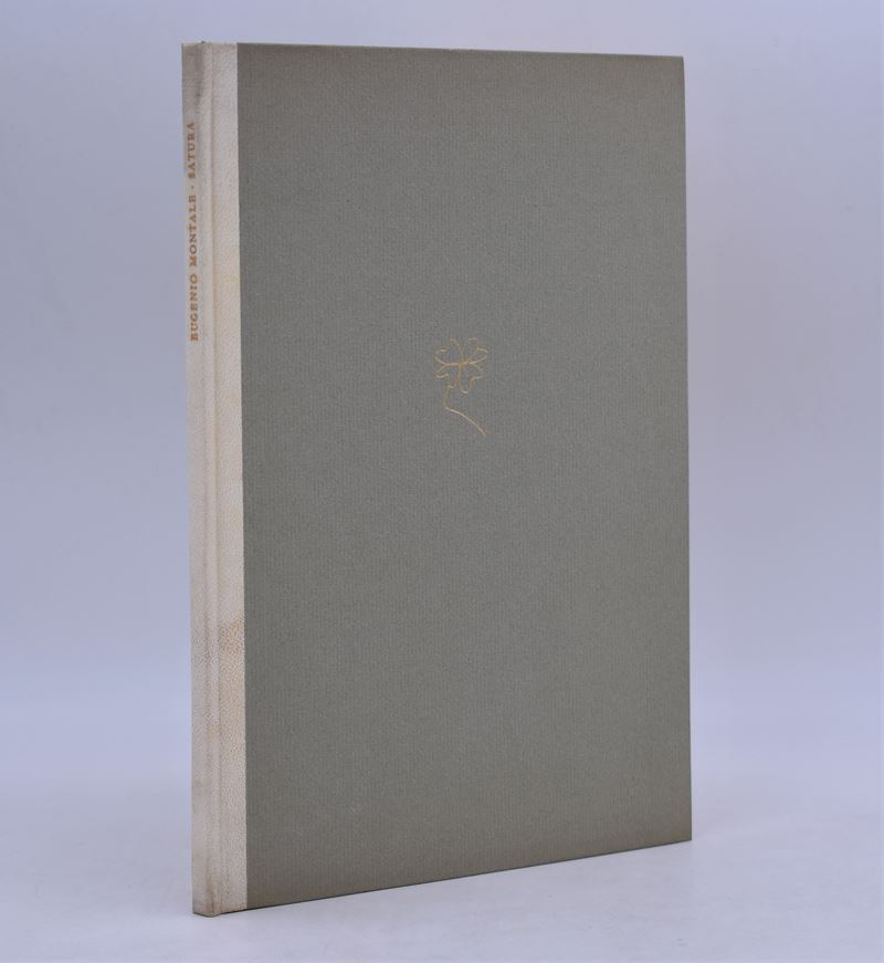 Montale, Eugenio. Satura. Edizione per Nozze. 1962.