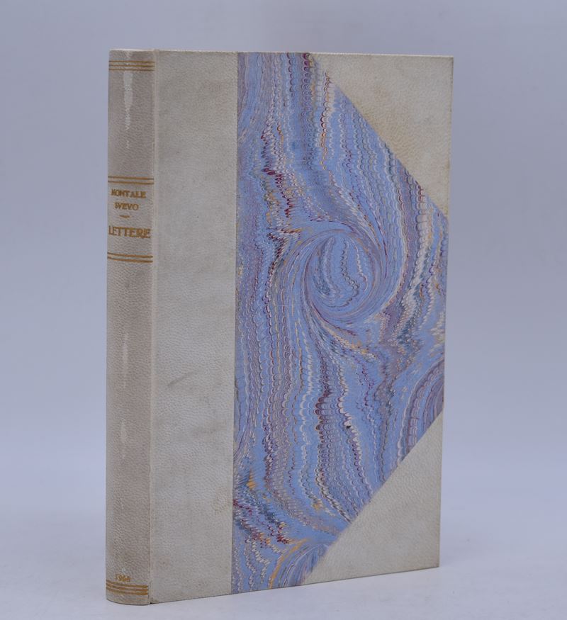 Montale, Eugenio. Lettere con Italo Svevo. con gli Scritti di Montale su Svevo. 1966.